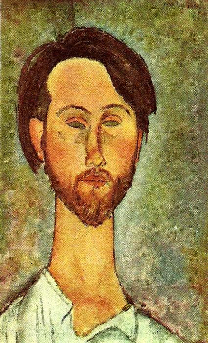 Amedeo Modigliani portratt av doktor France oil painting art